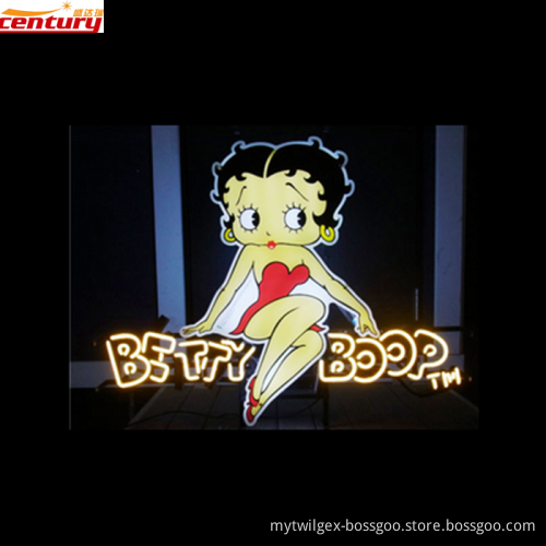 wholesale china factory price custom betty boop neon light sign